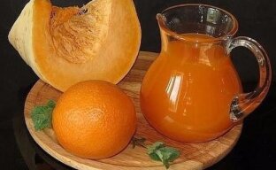 Необычайно вкусный и полезный тыквенный сок с апельсинами на зиму