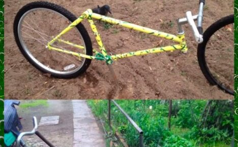 Как изготовить окучник из старого велосипеда своими руками для работы на участке
