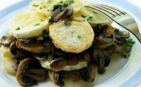 Самые вкусные рецепты жаренной картошки с грибами
