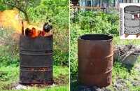 Как сделать бочку для сжигания мусора — практические советы от опытных дачников