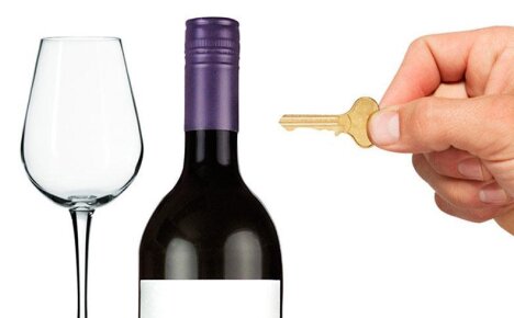 Rак открыть вино без штопора красиво и быстро