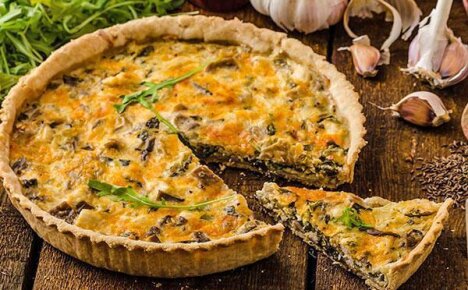Французский пирог Киш Лорен: особенности приготовления и рецепт с добавлением курицы и грибов