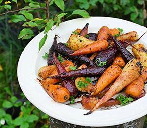 Блюдо из цветной моркови