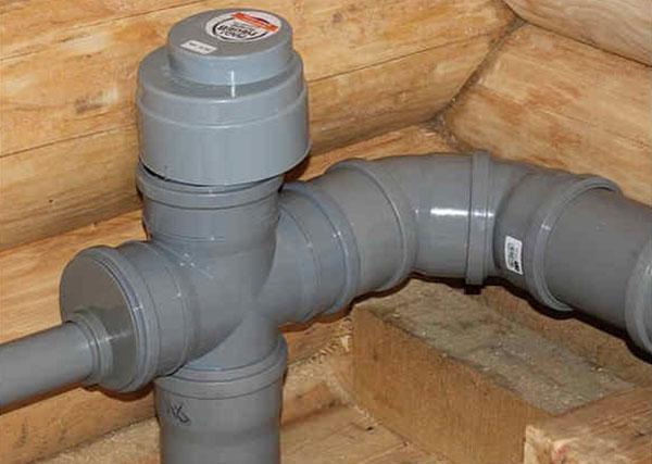 вентиляционный клапан аэратор для канализации со смнием | Ogradim.su