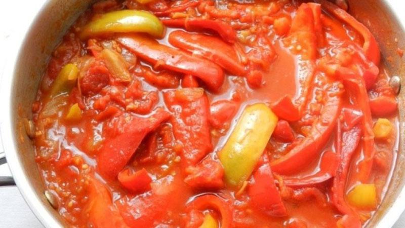 отварить перец в томатном соке
