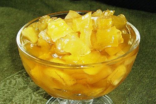 заготовка из кабачков и сока ананаса