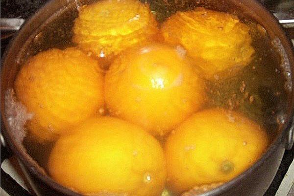 проварить апельсины