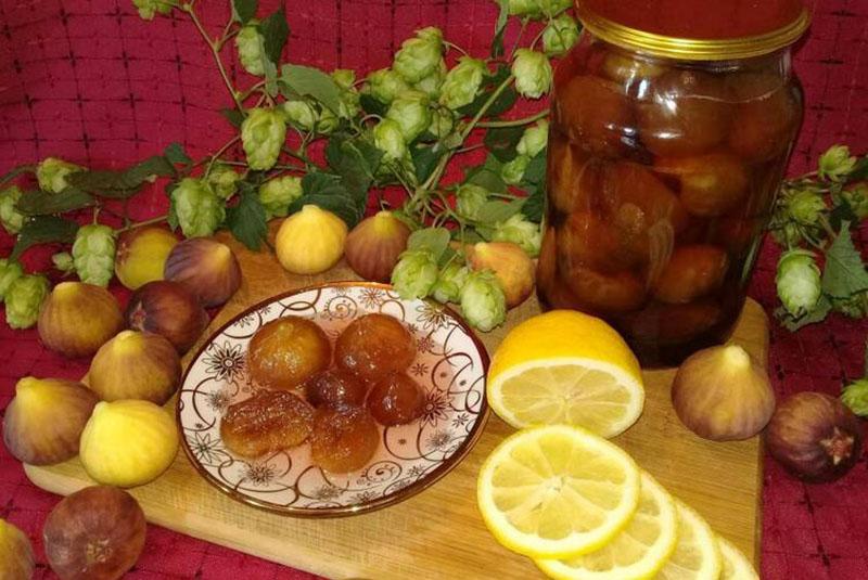 рецепт варенья из инжира по-азербайджански
