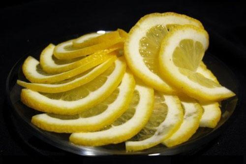 нарезать лимон для варенья