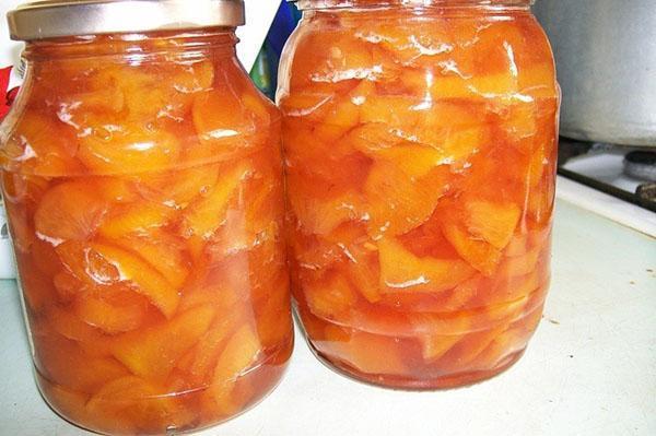 персиковое варенье с апельсином