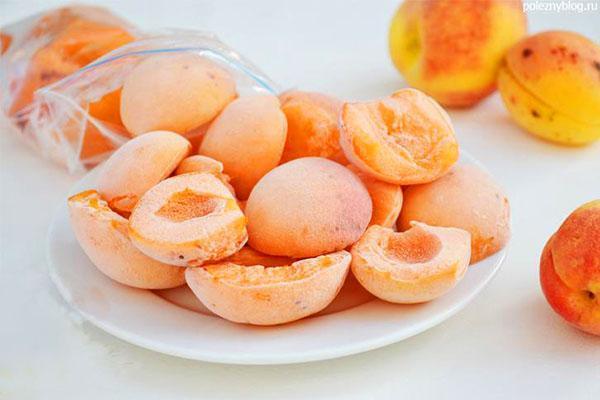 разморозить абрикосы
