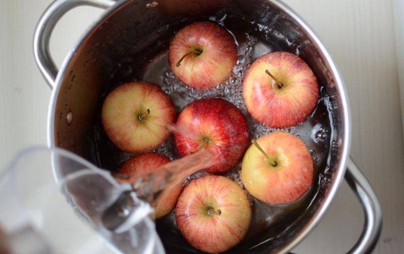 варить яблоки