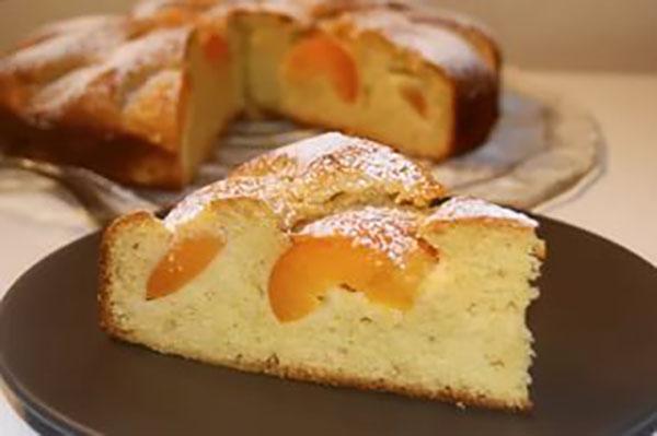 вкусный пирог с абрикосами