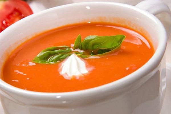 диетический суп с базиликом