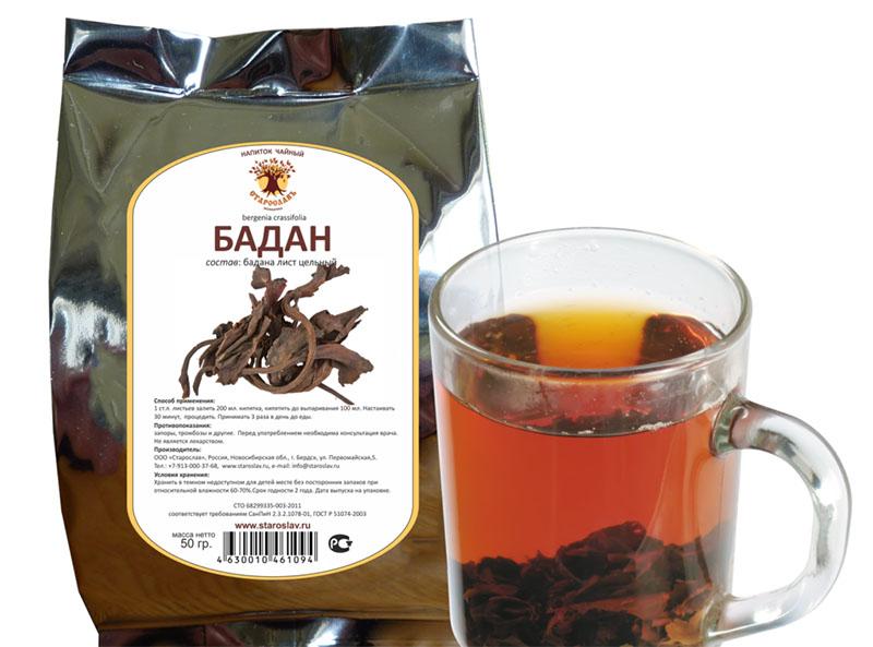 чай из бадана
