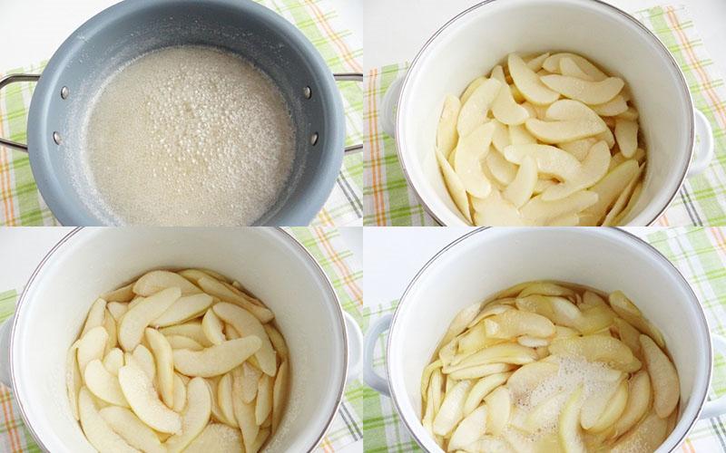 процесс приготовления десерта