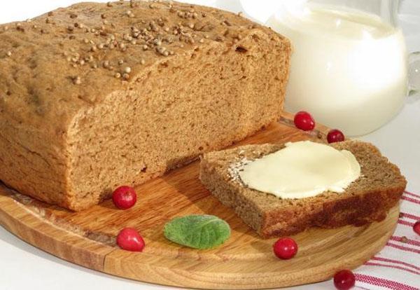 домашний ржано-пшеничный хлеб
