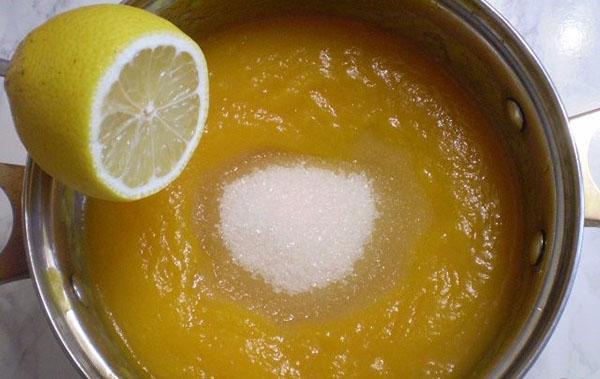 отжимаем и добавляем сок лимона