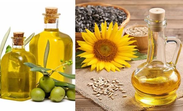 подсолнечное и оливковое масло для настойки жмыха