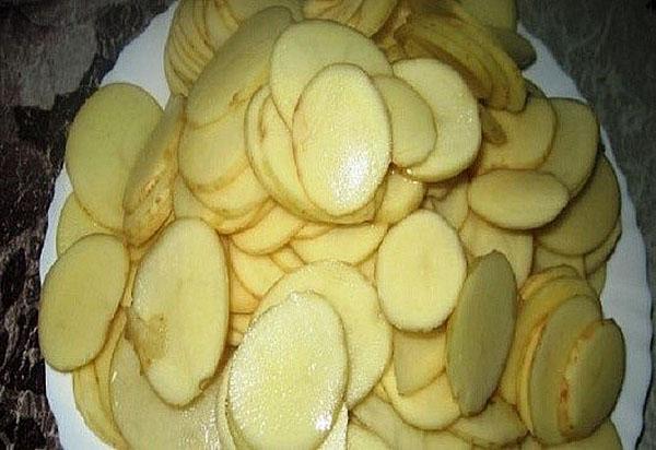 нарезка картофеля