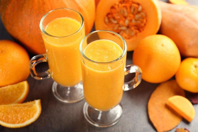 тыквенный сок в домашних условиях на зиму с апельсином