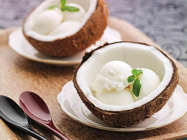 кокосовое мороженое