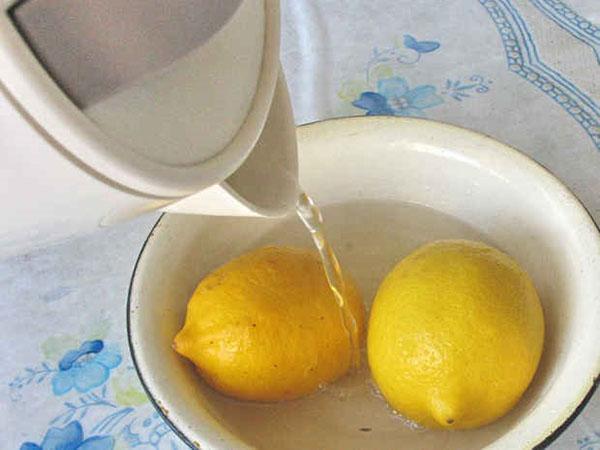 подготовить лимоны