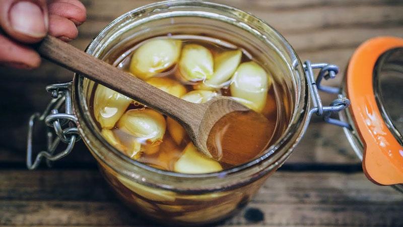 маринованный чеснок рецепт с медом