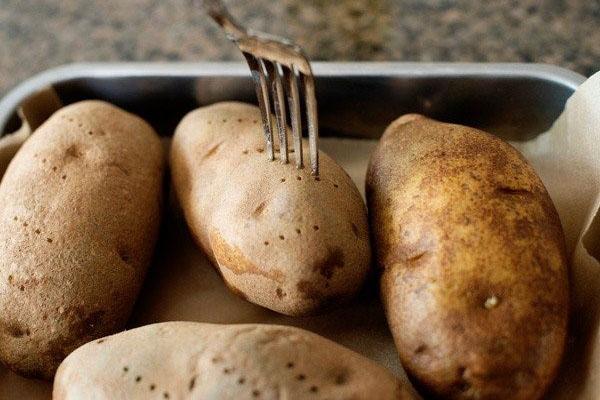 подготовить картофель к запеканию