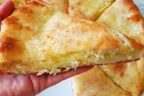 простой рецепт осетинского пирога с сыром и картофелем 