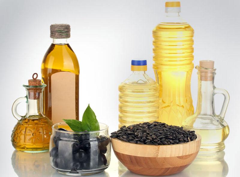растительное и оливковое масло