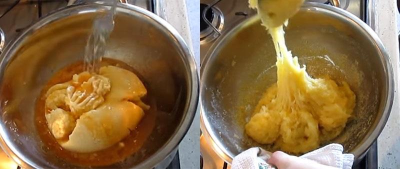 процесс приготовления сыра
