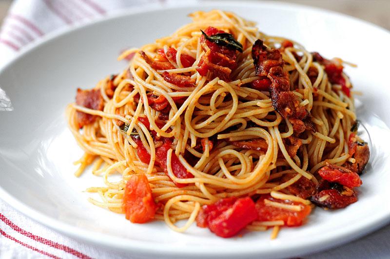 рецепты блюд с беконом итальянская паста