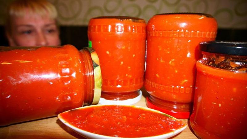 рецепты соуса из помидор на зиму классический вариант