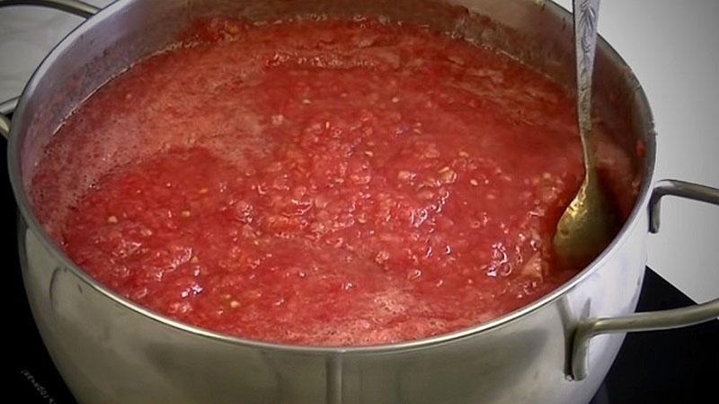 варить томатный сок