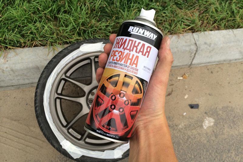 Чем разбавить жидкую резину rubber paint форум