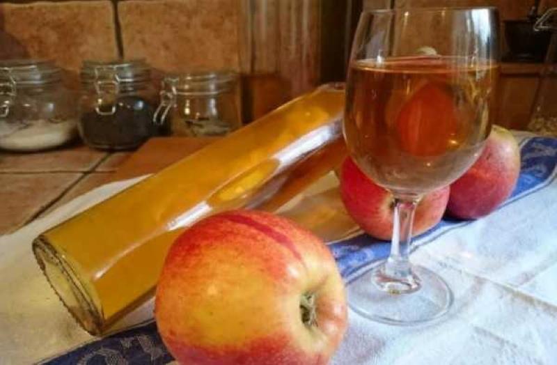 настойка из яблок на водке рецепт