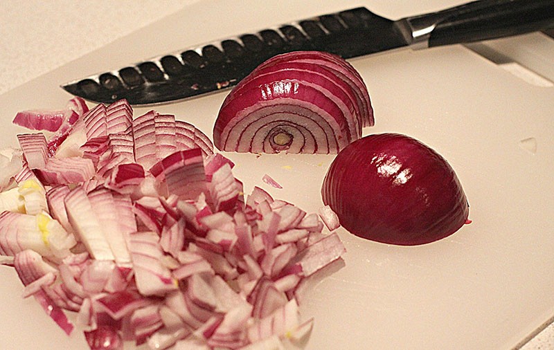 использование красного лука в кулинарии