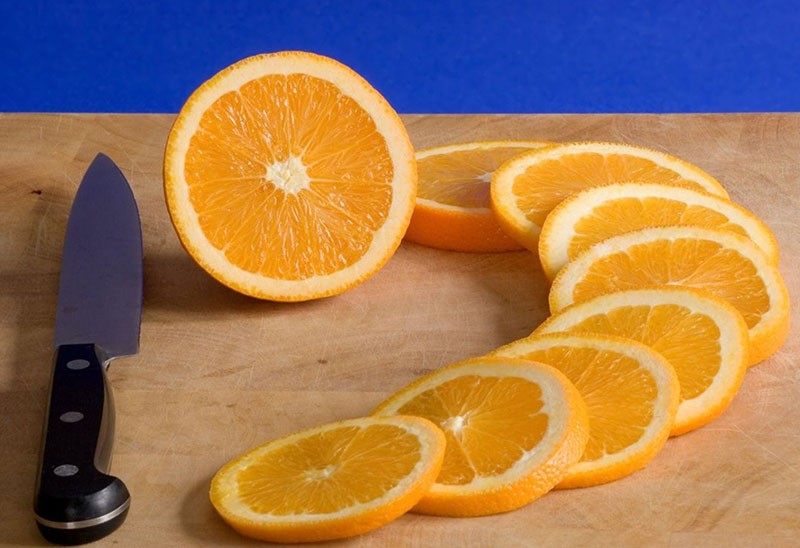 подготовка апельсина