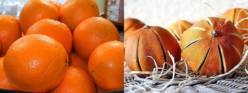 сушим апельсины целыми