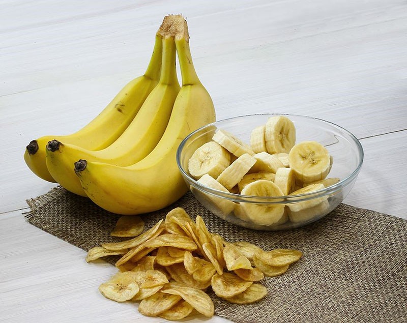 вкусные сушеные бананы
