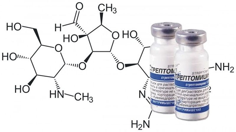химическая формула стрептомицина