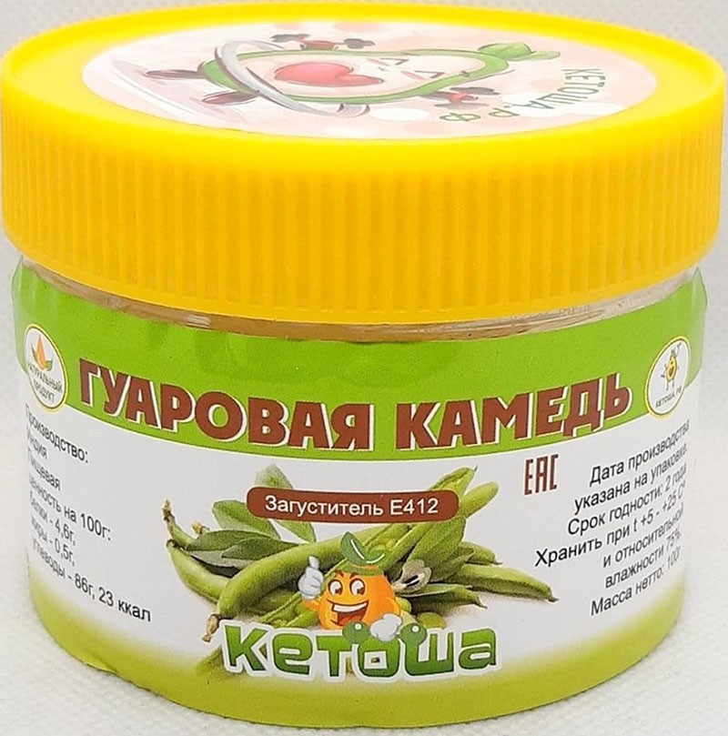 гуаровая камедь в питании