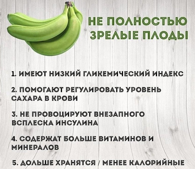 зеленые бананы